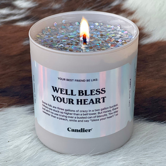 Bless Your Heart Candle Cherry Blossom & Rose Fragrance Candle