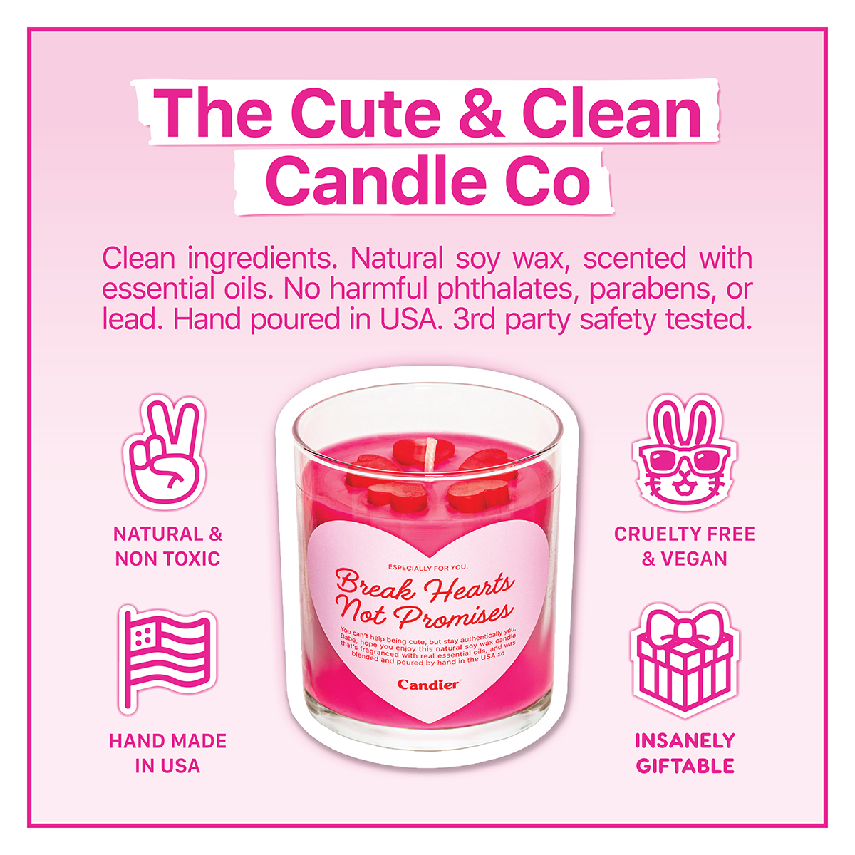 Why Candier is the Cute Clean Candle Company