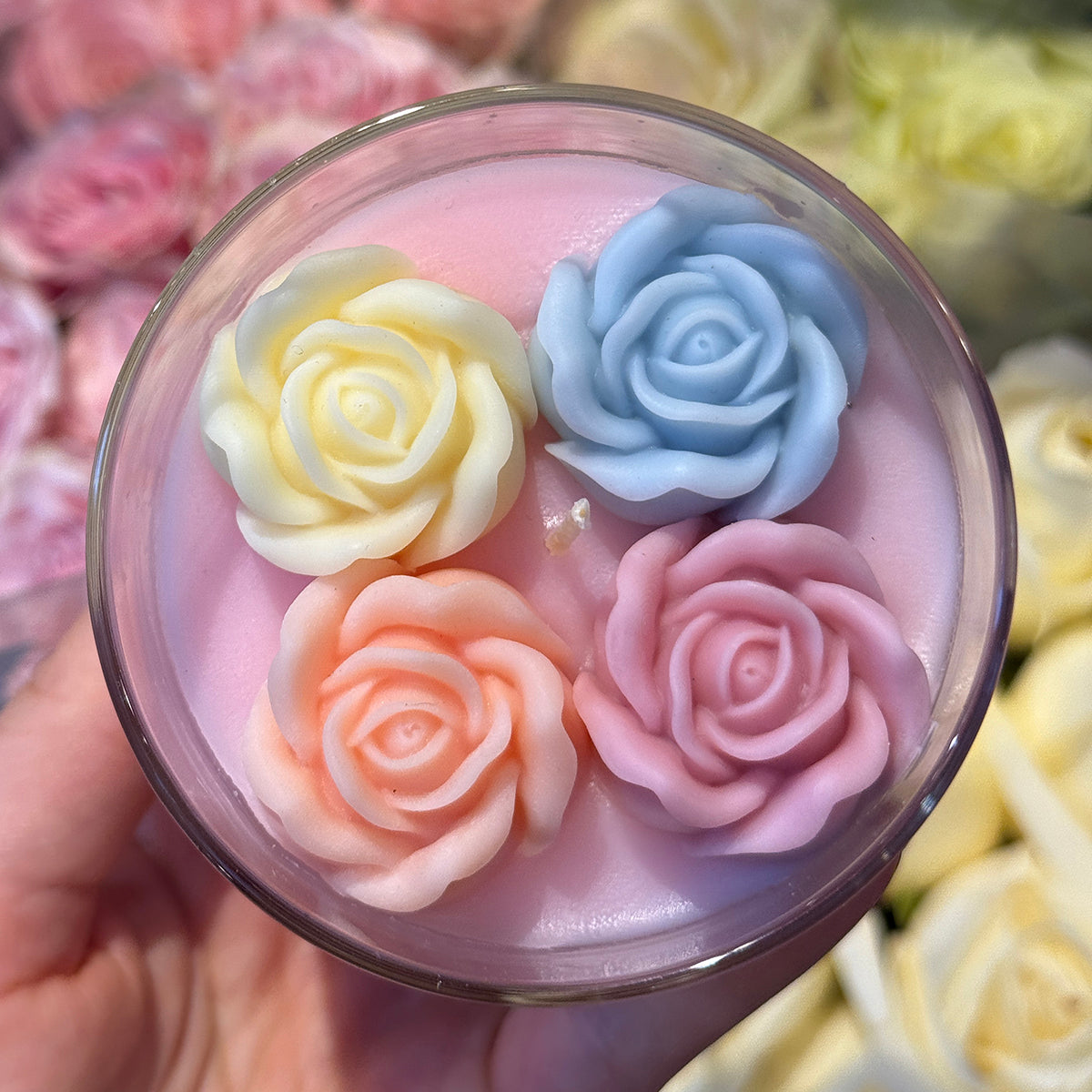 The Golden Girls Flower Candle