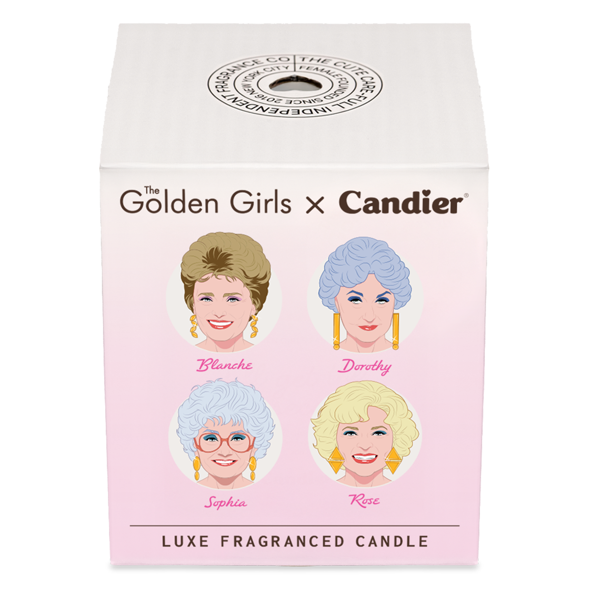 The Golden Girls Flower Candle