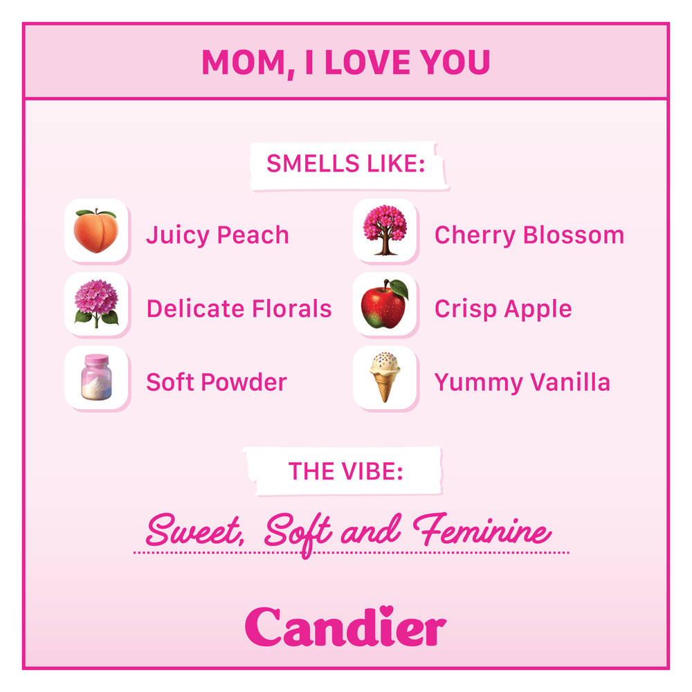 MOM I LOVE YOU CANDLE main image 1