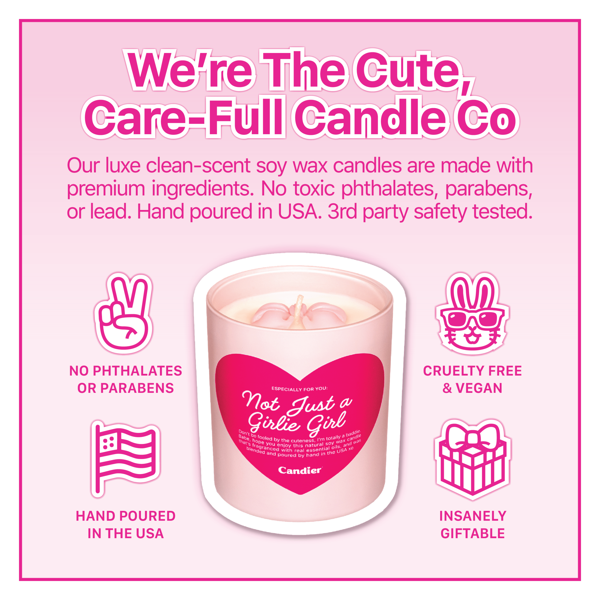 NOT JUST A GIRLIE GIRL CANDLE - Shop Ryan Porter