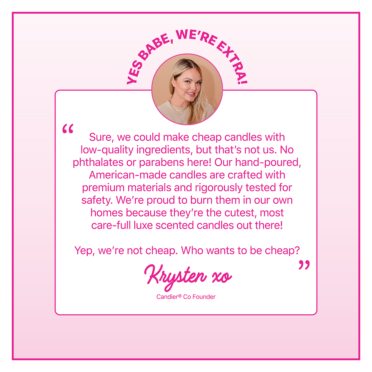 Candier Founder shares why Candier candles are the best scented candles—crafted with premium ingredients, phthalate-free, and poured in the USA. These luxury candles are perfect for anyone obsessed with fancy candles, home luxury scents, and the most thoughtful luxury candle gift sets.