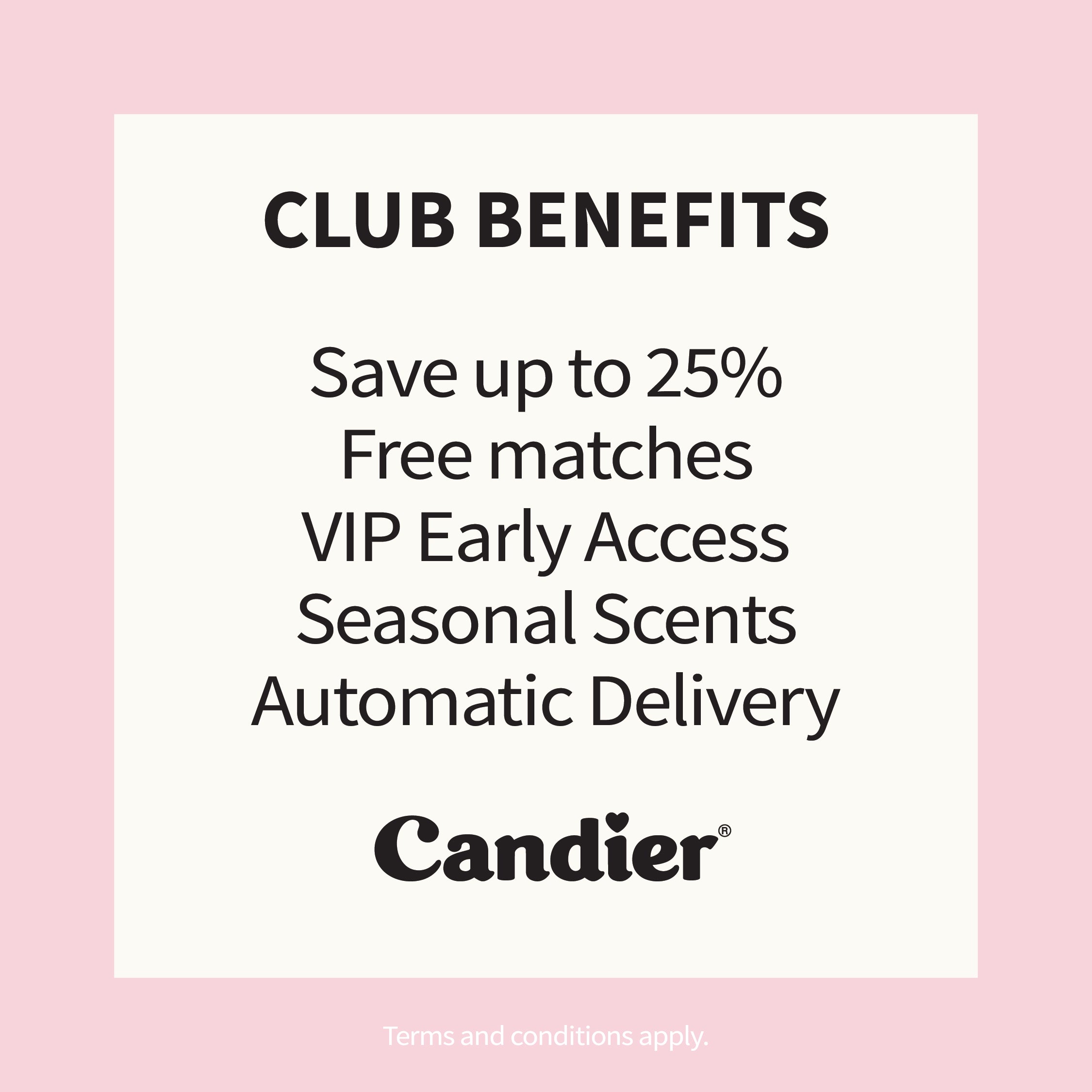 Candier cute candle club. Pretty candles delivered regularly makes best gift for young women and teens 