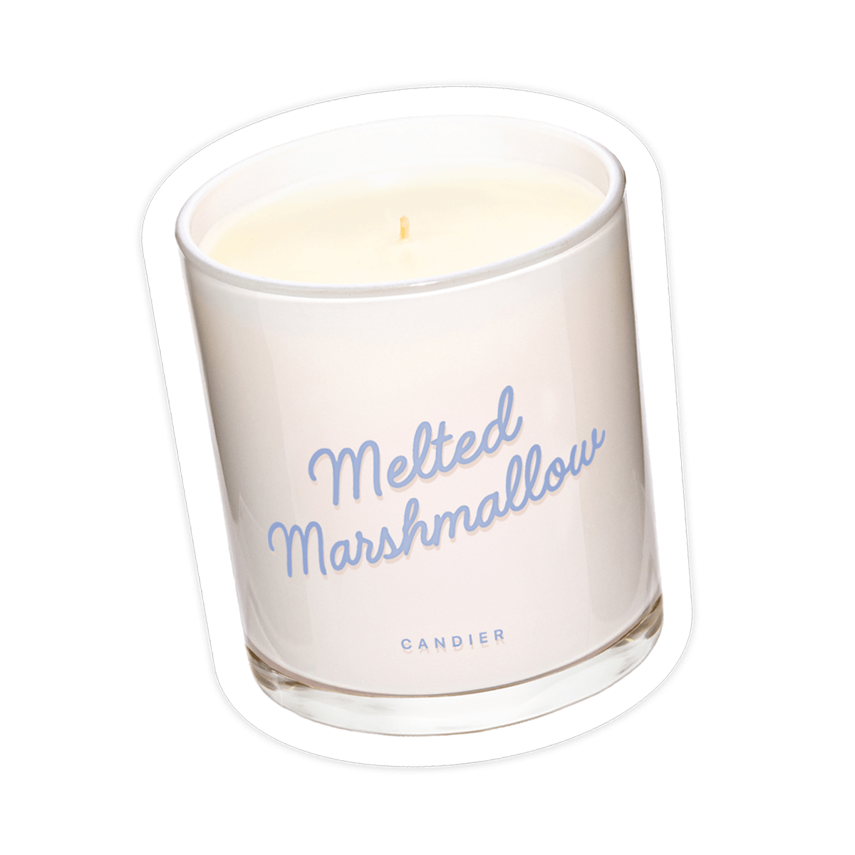 Candier Melted Marshmallow Candle - Thumbnail 4