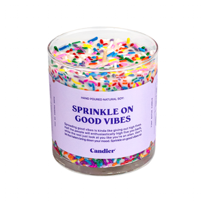 SPRINKLE GOOD VIBES CANDLE