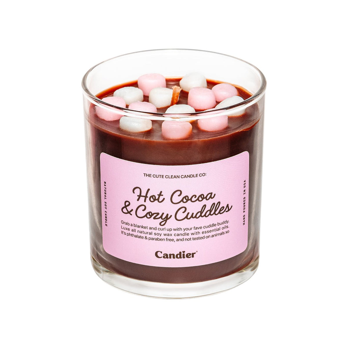 CANDIER Hot Cocoa & Cozy Cuddles Candle