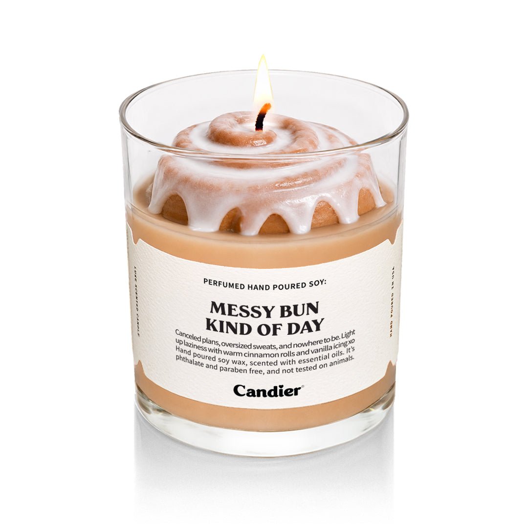 Messy Bun Candle