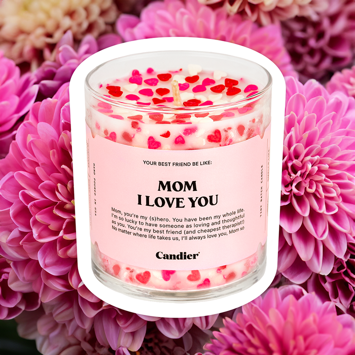 MOM I LOVE YOU CANDLE CANDLES FOR MOTHERS