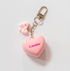 BOW PINK LIP BALM KEYCHAIN