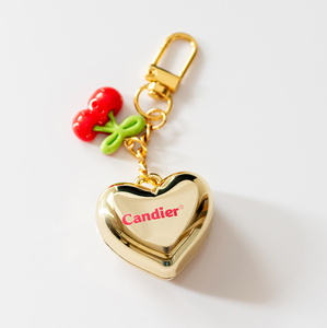 CHERRY LIP BALM KEYCHAIN