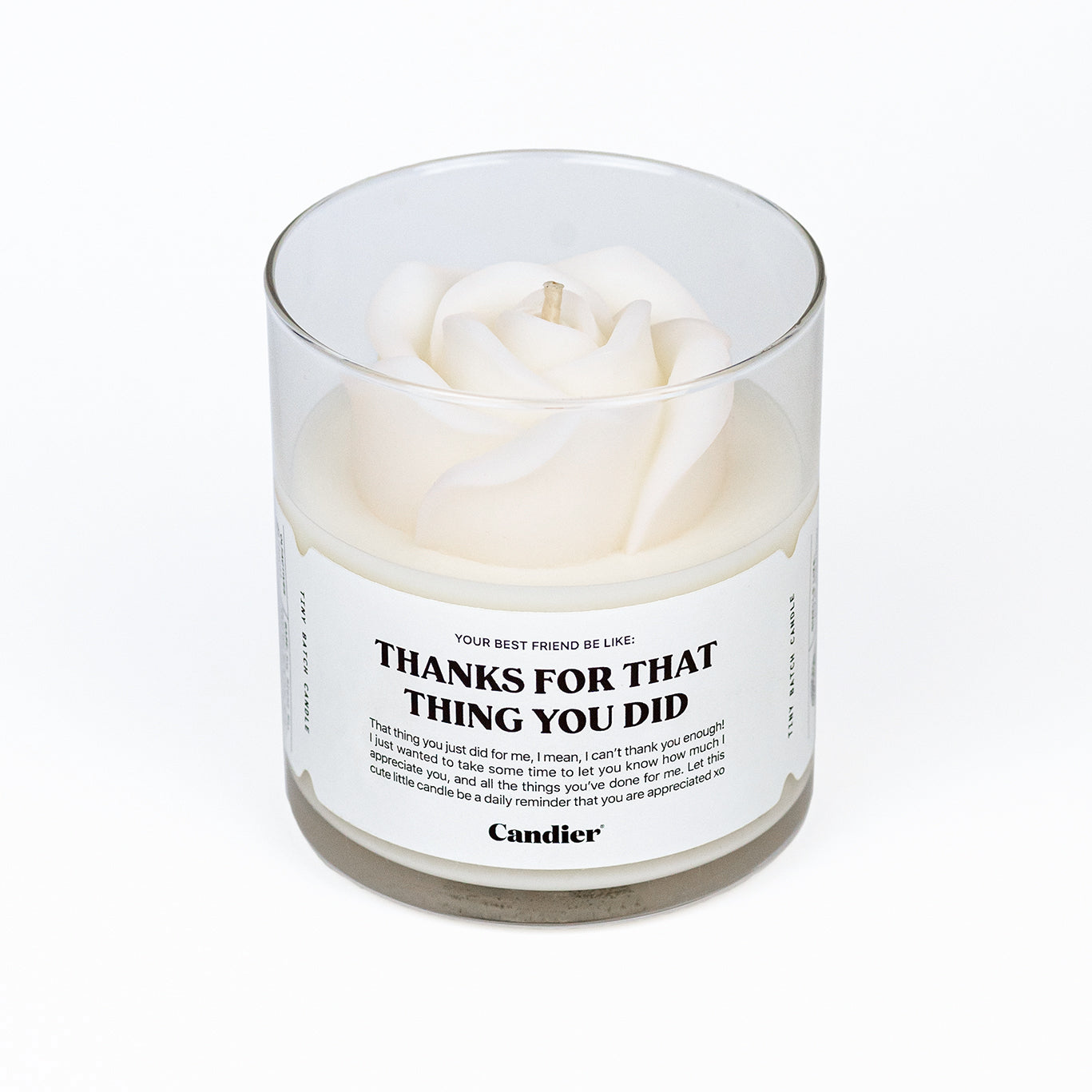THANKS CANDLE