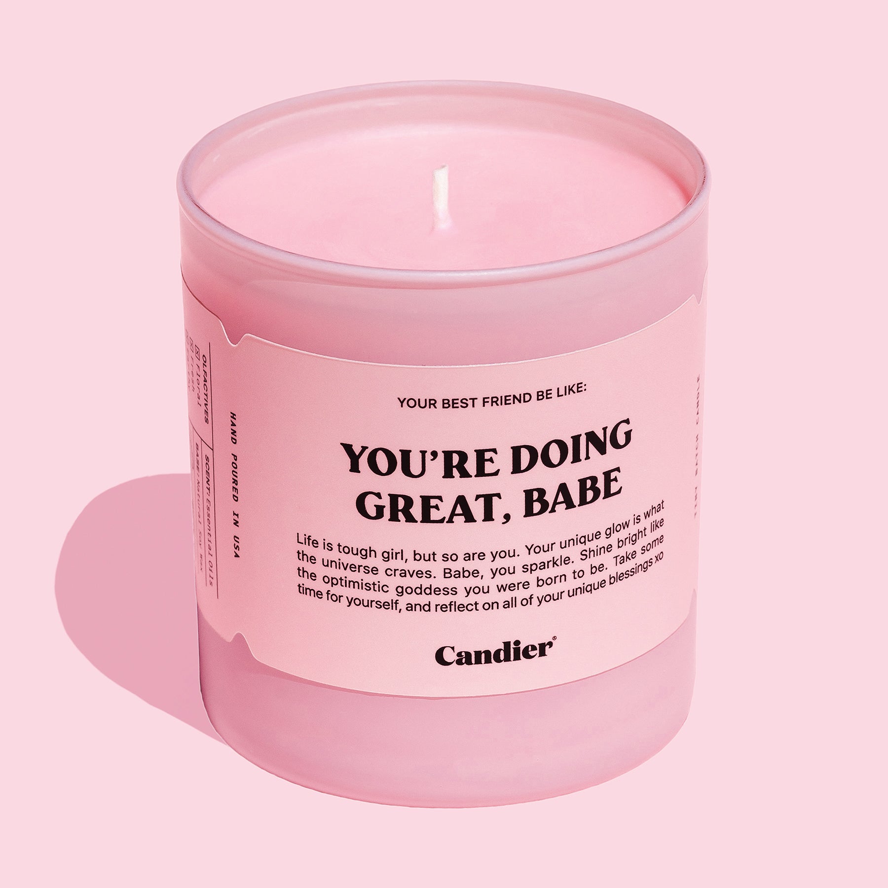 YOU'RE DOING GREAT CANDLE