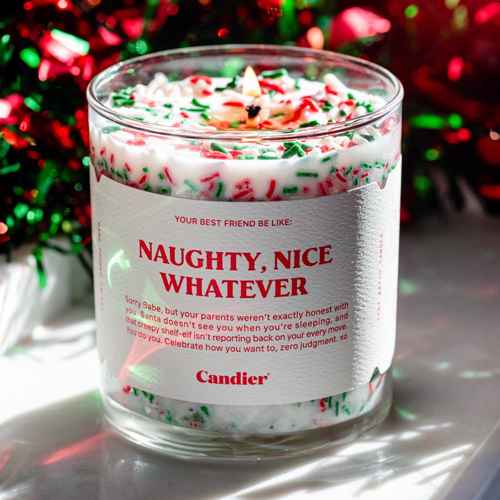 Candier Naughty Nice Whatever Candle - Thumbnail 3