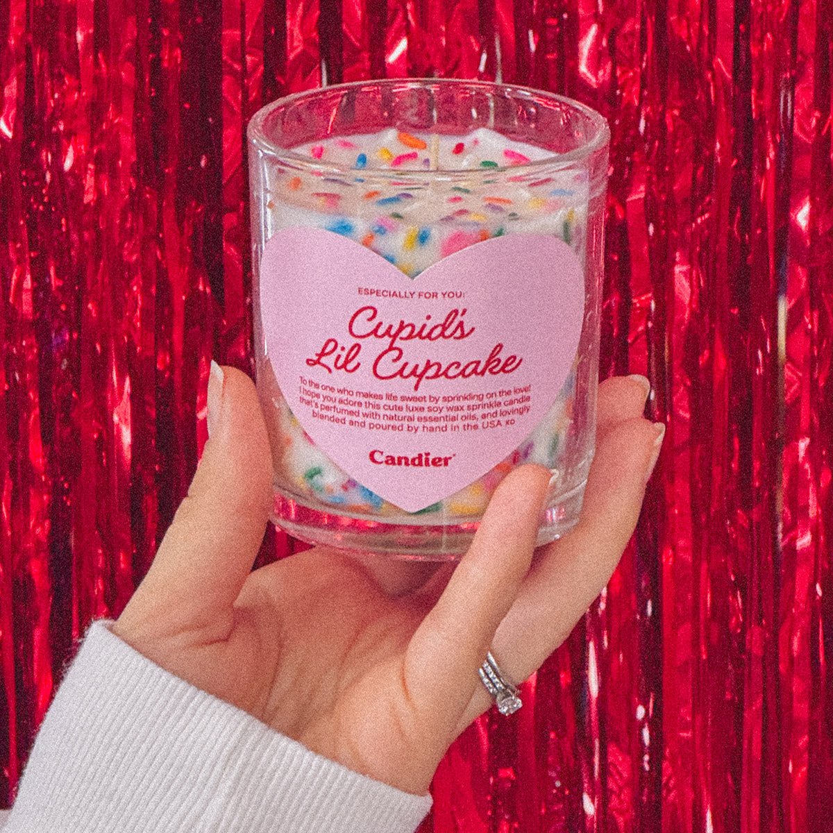 Valentine Candles​ | Candier Cupid's Lil Cupcake Romantic Candle