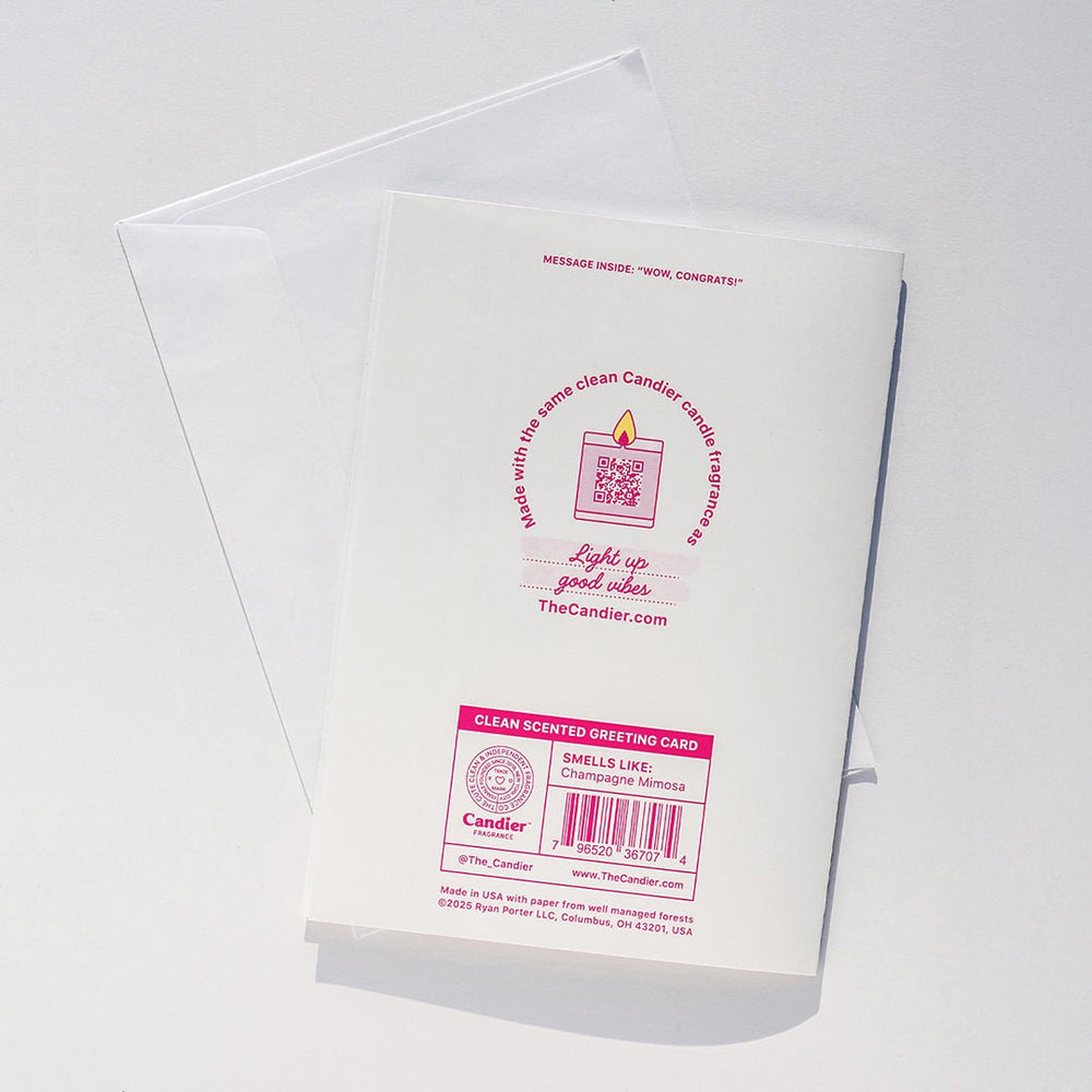 🎓Candier Cute Graduation Scented Card