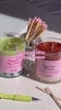 Candier food scented candles Matcha My Freak and Espresso Obsesso. Fancy candles that look and smell like yummy sweet trendy treats #fakefood