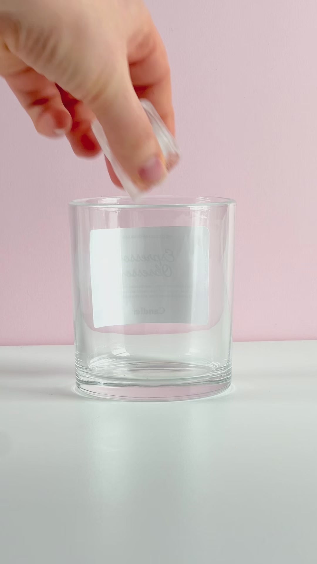 Video of Candier Espresso Obsesso luxury fancy candle, best coffee-scented candle with iced latte scent, rich coffee bean aroma, vanilla, and caramel #fakefood