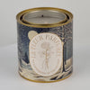 360° view of Candier Winter Solstice—elegant holiday candle for Christmas gifts for employees and white elephant gift ideas $50.