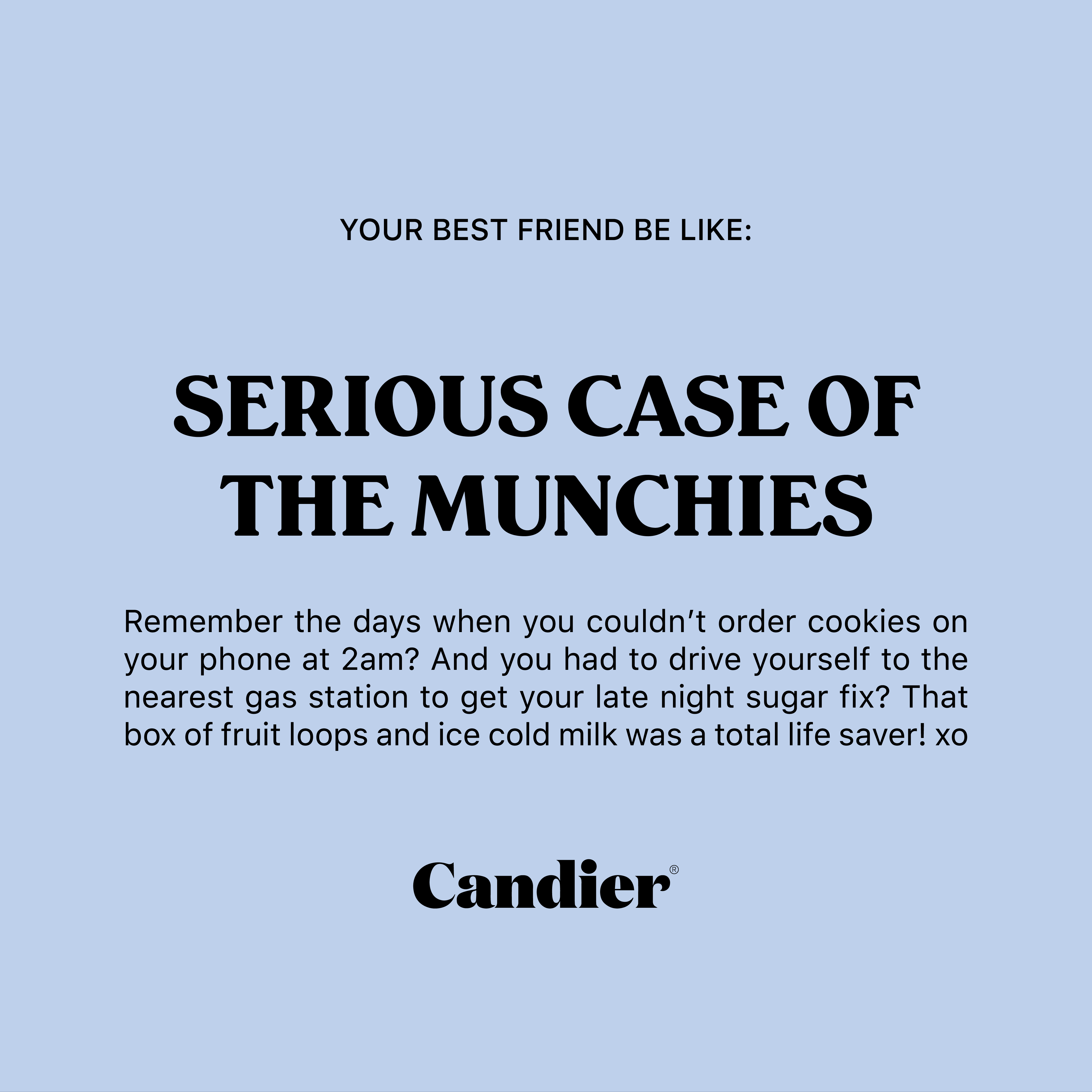 About candier's cerael candle with fruit loop detail 