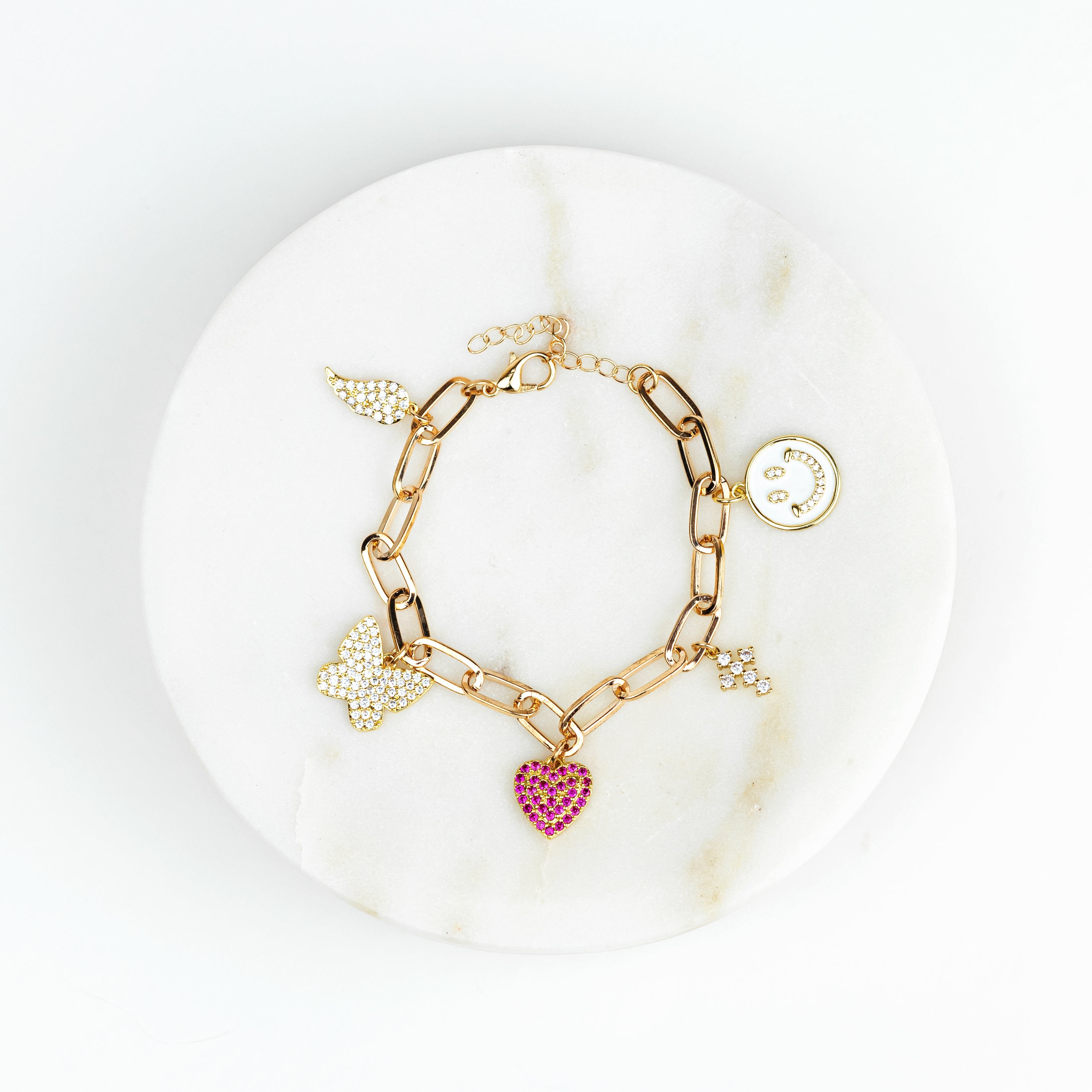 90's Charm Bracelet