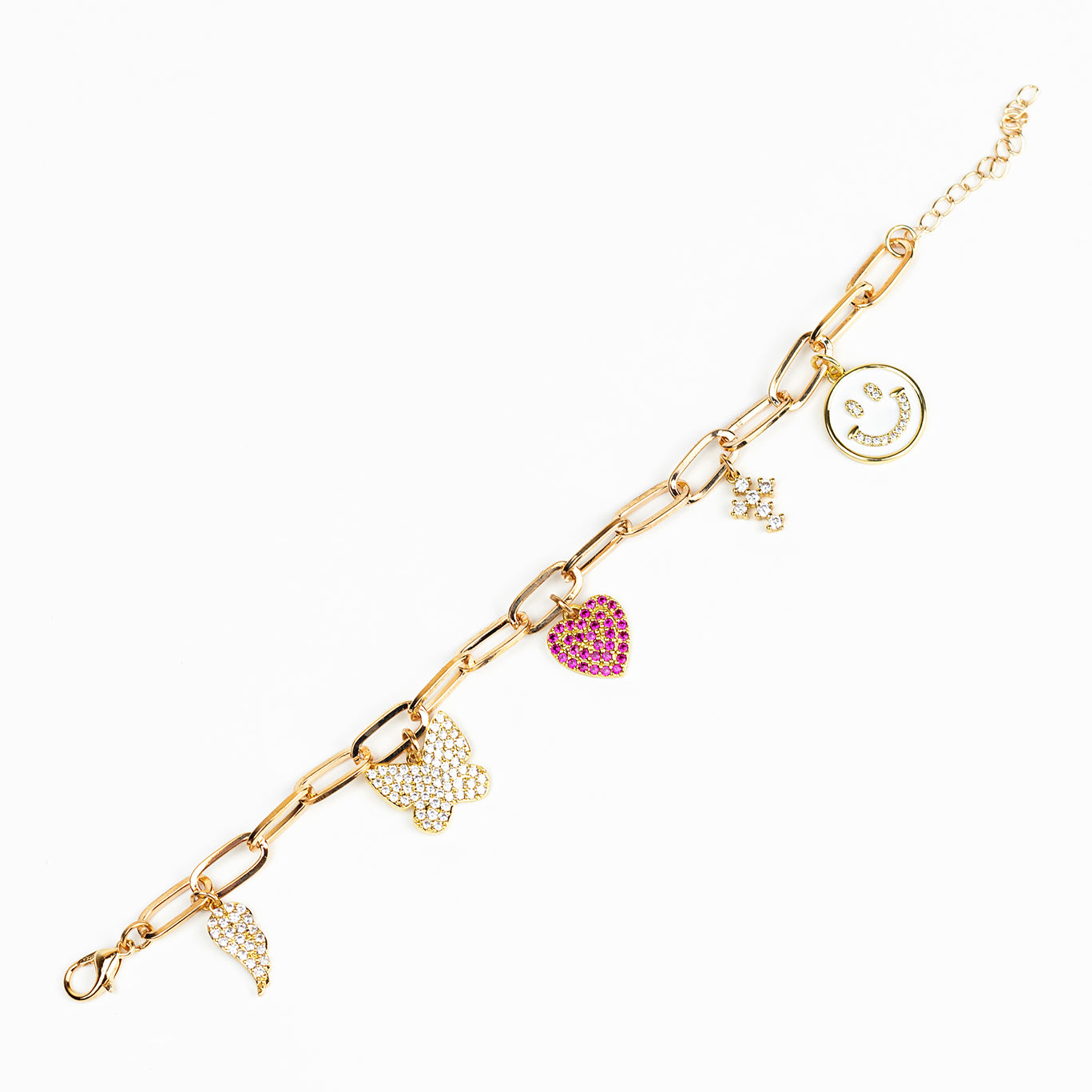 90's Charm Bracelet