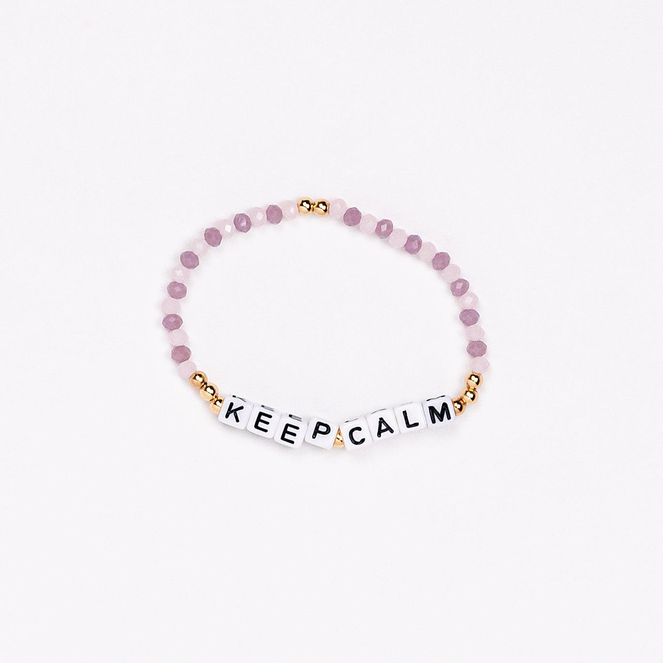KEEP CALM - Crystal Bracelet