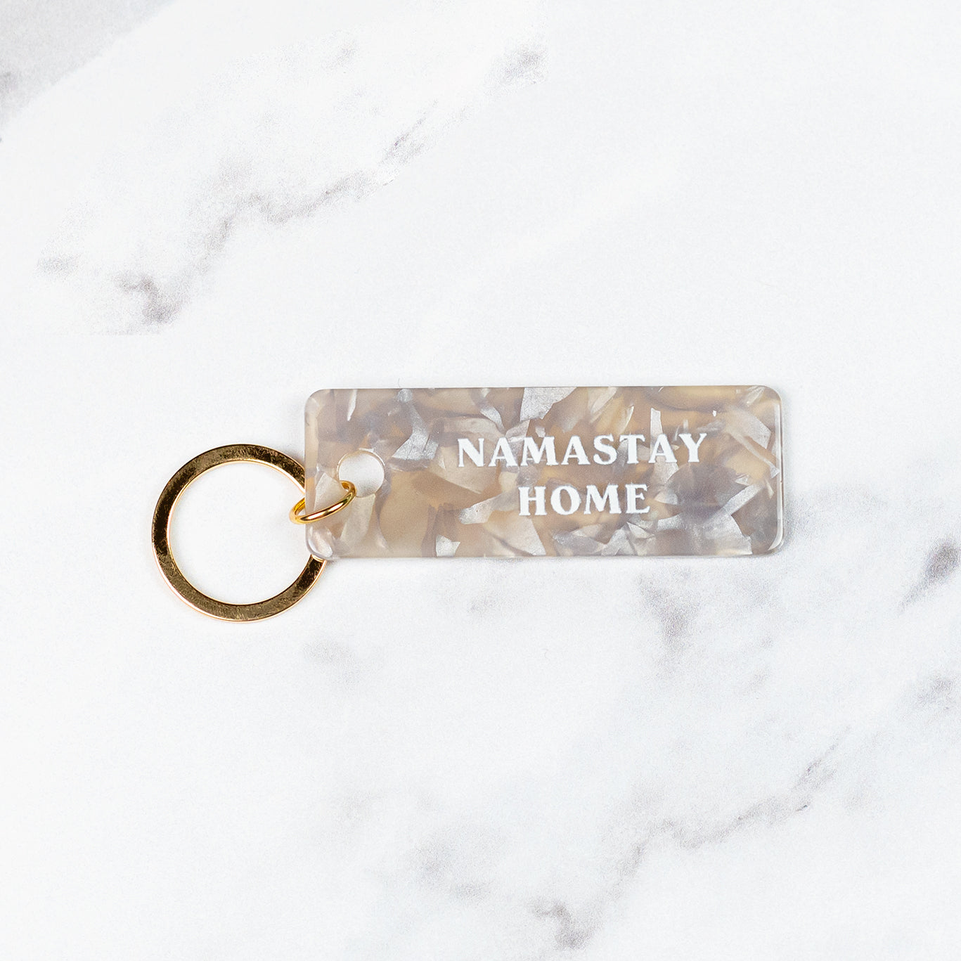 Namastay Home Acrylic Key Tag