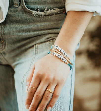 BREATHE - Crystal Bracelet